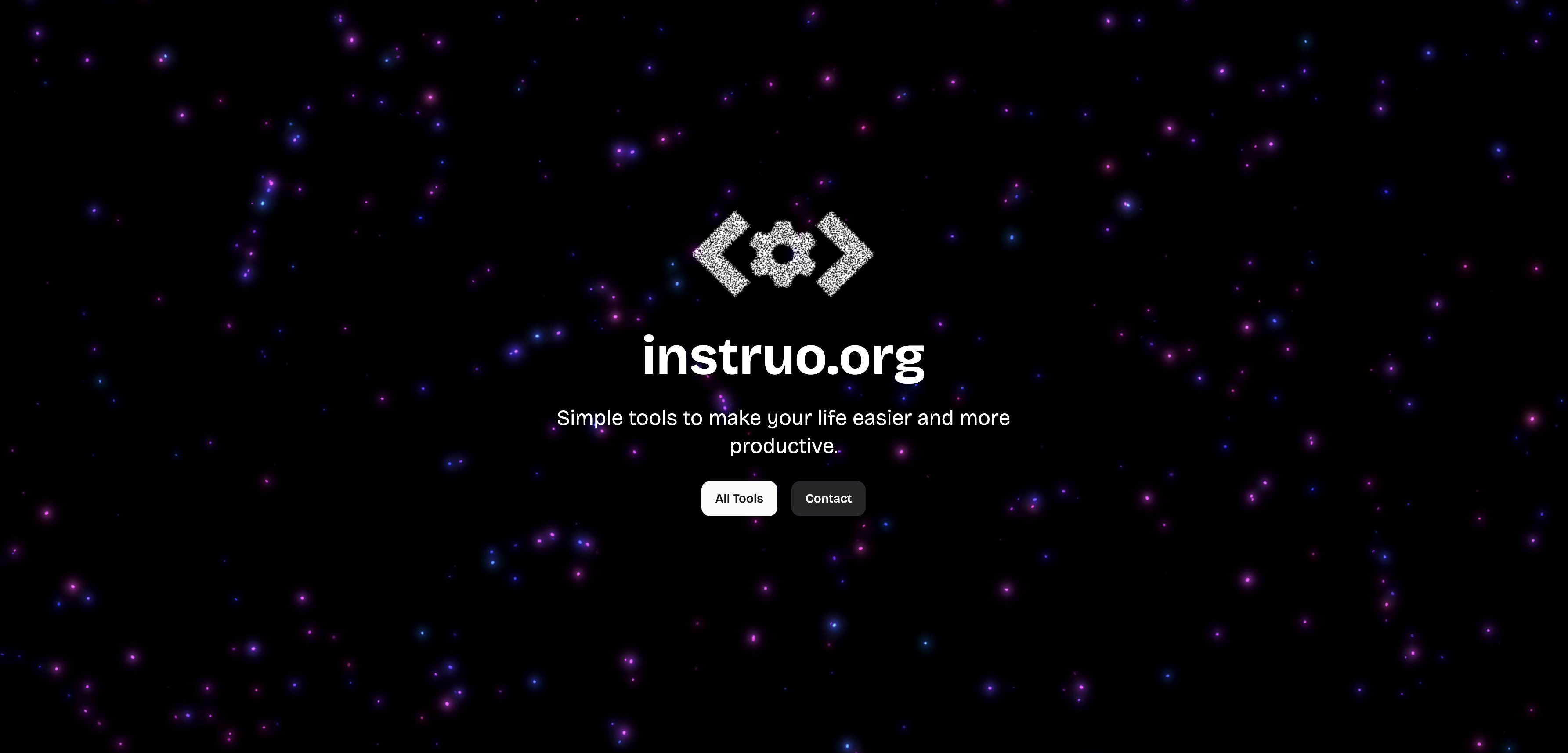 Instruo — Open Source Web Tools Platform